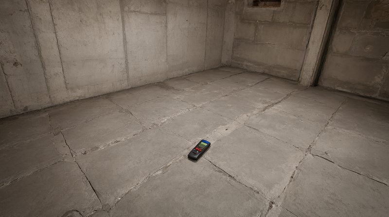 Golvavjämning och flytspackling